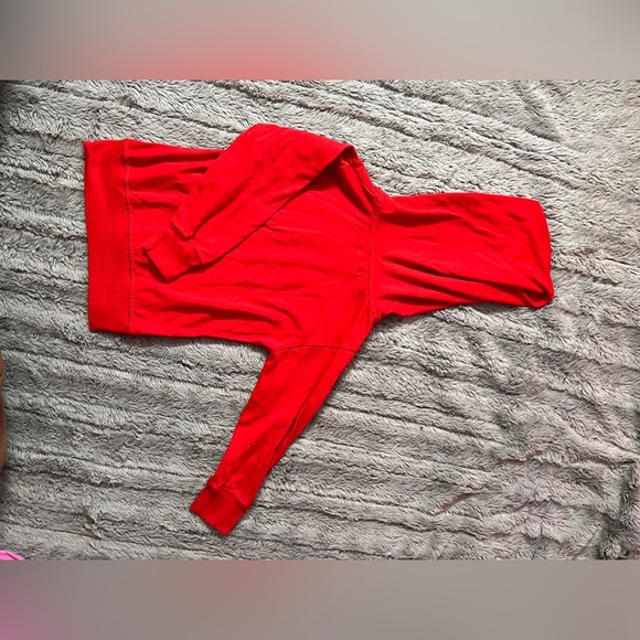 U.S. Polo Assn. Red Sweatshirt Vibrant Casual Style - Picture 6 of 7